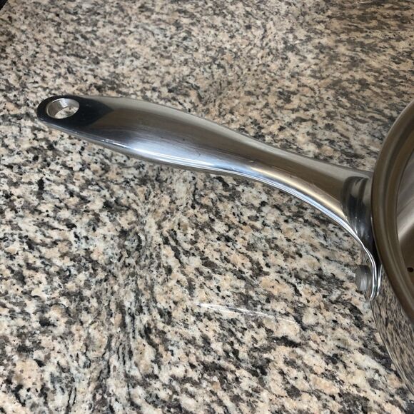 Belgique Classique Steamer Strainer Pot 4 Qt Double Boiler Long Handle No Lid - Picture 5 of 10